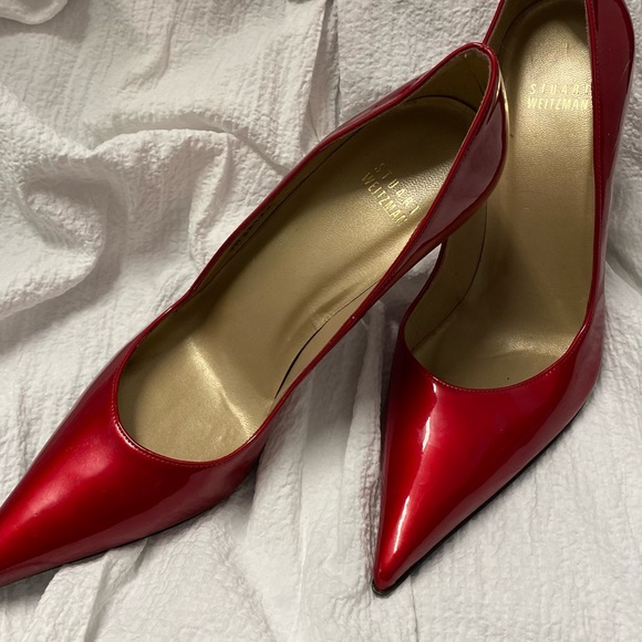 Candy Apple Red 2.5” Heels - Picture 2 of 3